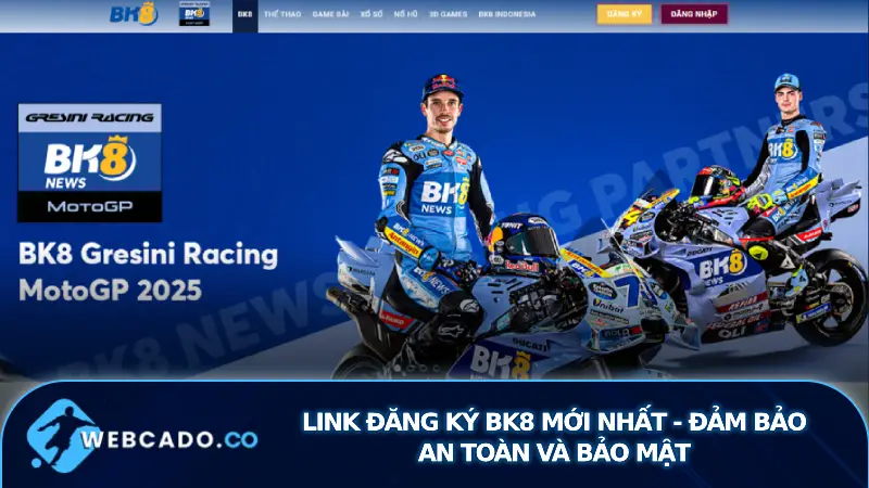 link đăng ký BK8 mới nhất