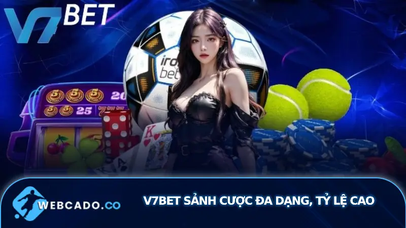 Các dịch vụ cá cược thể thao đa dạng tại v7bet