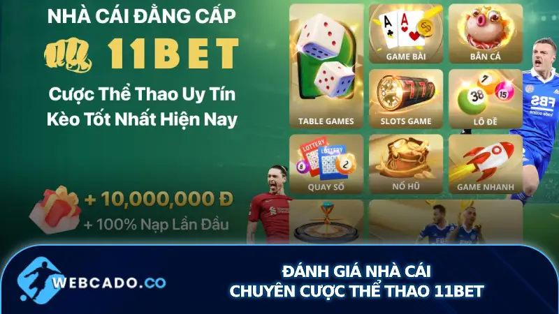 Đánh Giá Nhà Cái thể thao 11bet