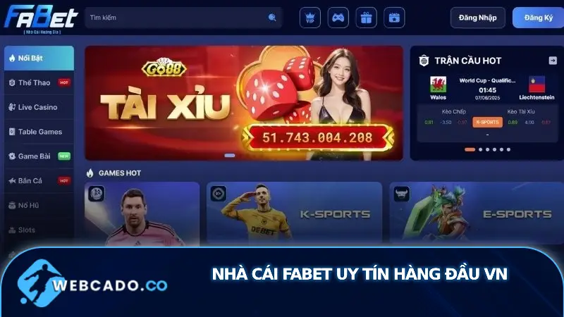 Nhà Cái fabet uy tín hàng đầu VN