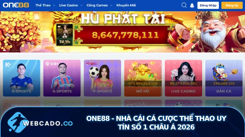 One88 - Nhà Cái Cá Cược Thể Thao Uy Tín