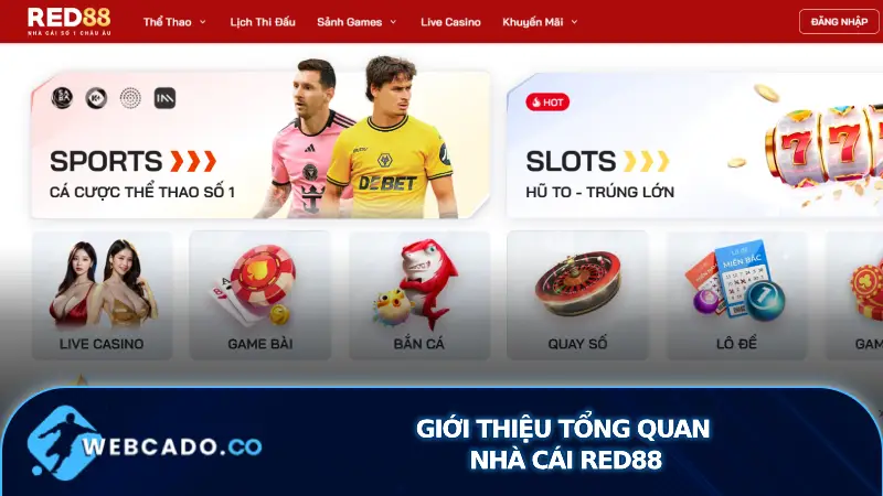Giới Thiệu Tổng Quan Về Nhà Cái Red88