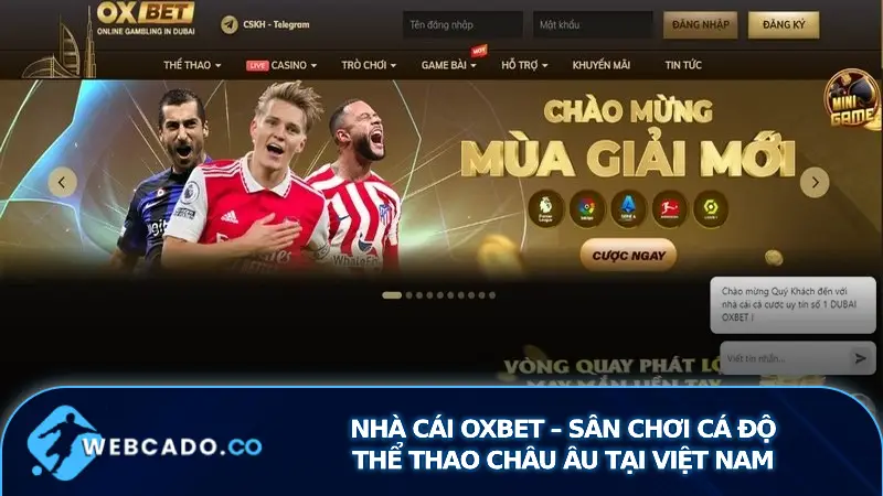 Nhà cái Oxbet Sân chơi cá độ thể thao