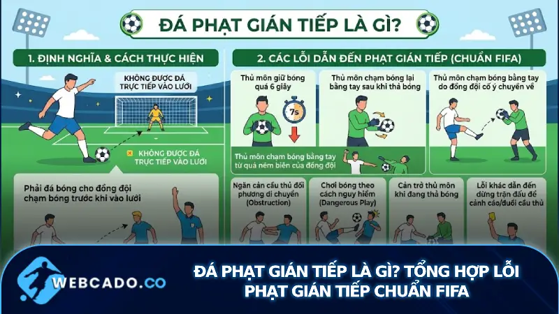 Đá phạt gián tiếp là gì