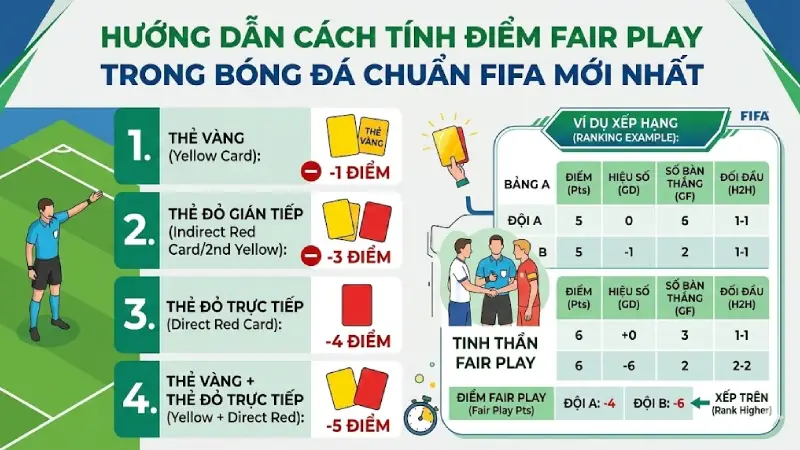 Điểm Fair Play trong bóng đá