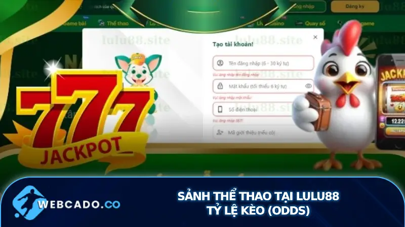 Sảnh Thể Thao tại lulu88 Tỷ lệ Kèo (Odds)