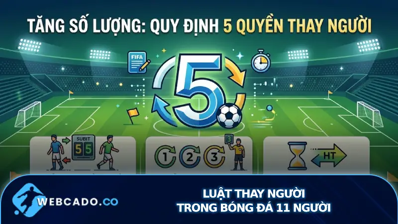 Tăng Số Lượng: Quy Định 5 Quyền Thay Người
