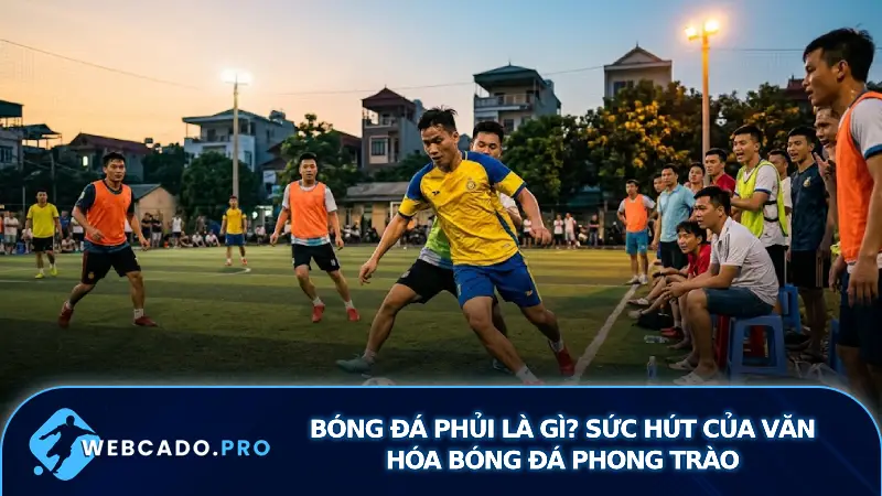 Bóng đá phủi là gì? Sức hút của văn hóa bóng đá phong trào