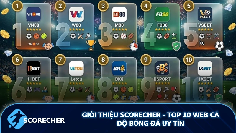 Giới thiệu Scorecher – Top 10 web cá độ bóng đá uy tín