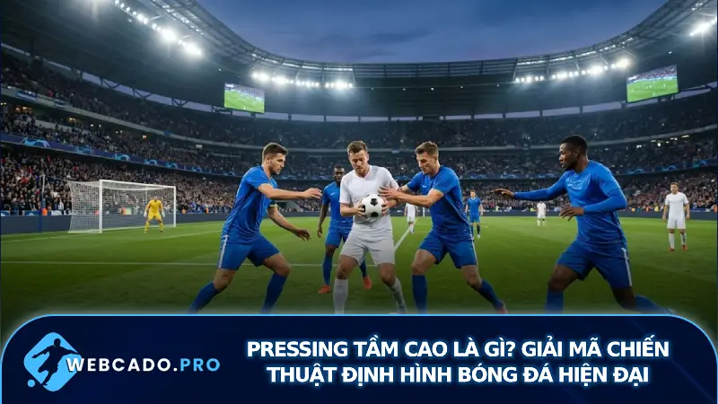 Pressing Tầm Cao Là Gì? Giải Mã Chiến Thuật Định Hình Bóng Đá Hiện Đại
